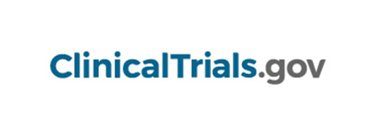 Logo for ClinicalTrials.org.