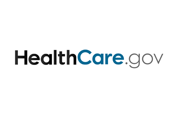 A logo for Health.Care.gov.