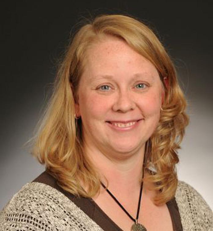 A photo of Adrienne Hammill, MD, PhD.